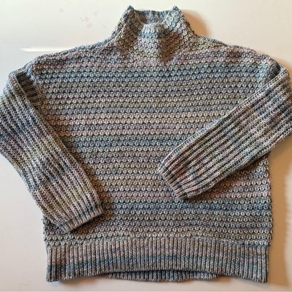 Club Monaco Cotton/Wool Space Dye Sweater